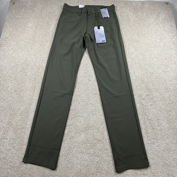 Levi's 511 Slim Tech Stretch Pants Forest Green Men's 29x32 New $69.50 - Picture 2 of 10